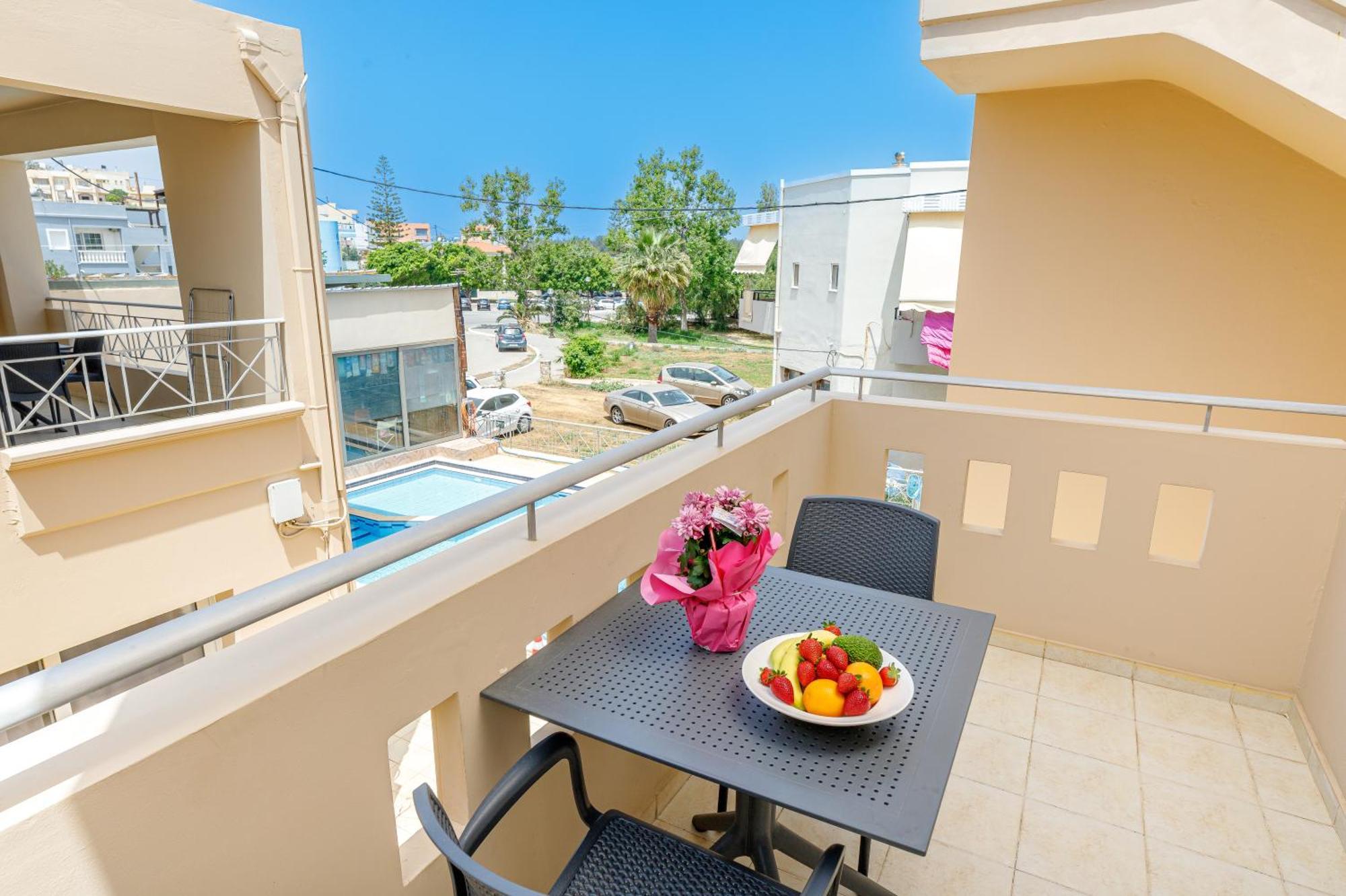 Sun Beach Apartments Kato Daratso Exterior foto